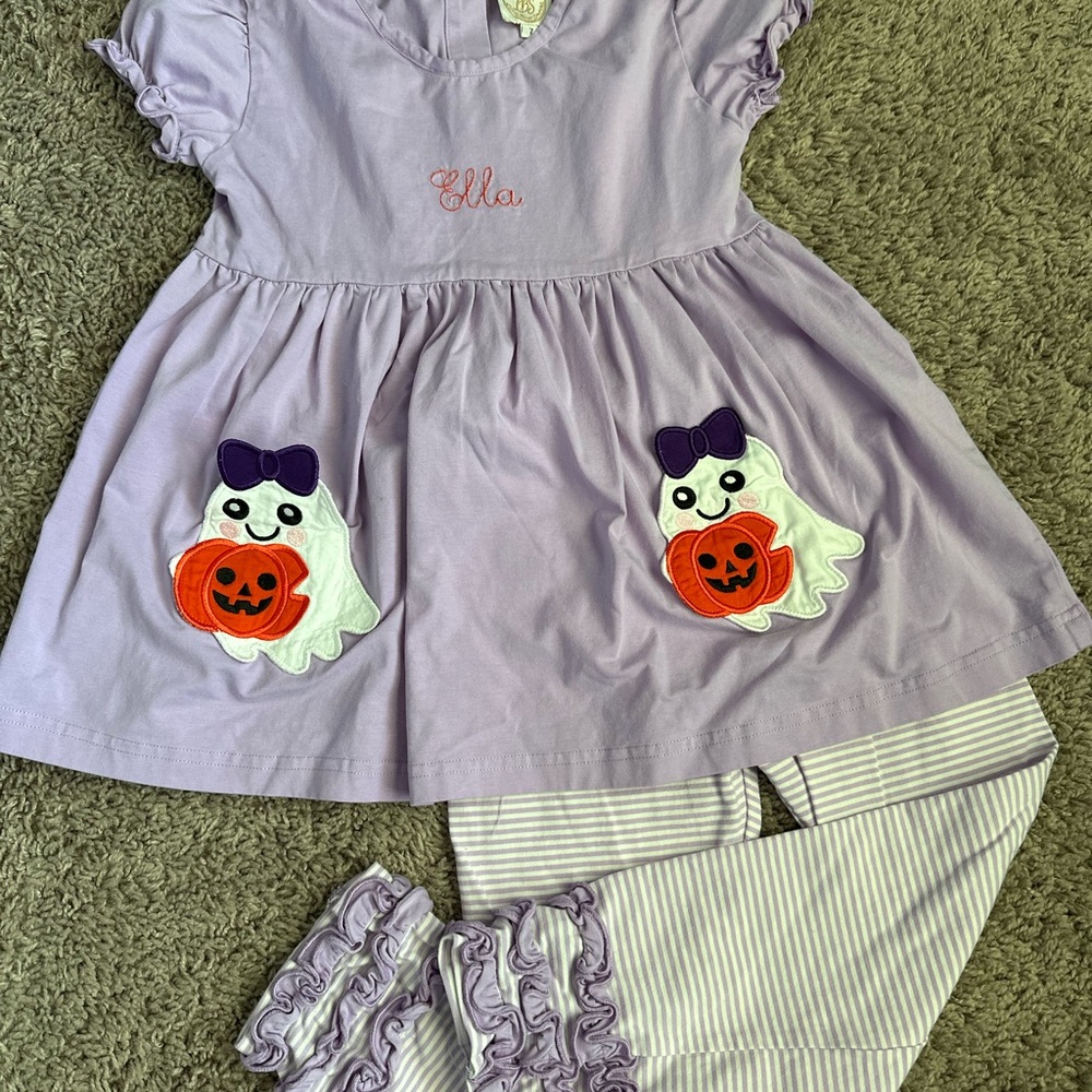 Little Bear Smocks Halloween Outfit